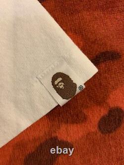 100% Authentic Bape A Bathing Ape Snoopy Peanuts Shirt Size Large BBC Ice Cream