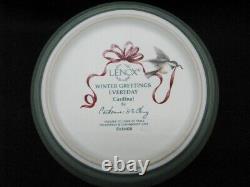 10 Lenox Winter Greetings Everyday 6 3/4 Cereal Ice Cream Soup Bowls Large Size