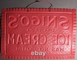 1910s John Snigo Ice Cream Pittsburgh PA Archive Photo Sign Business Cards S-1T