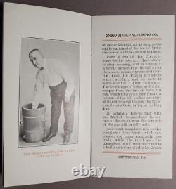 1910s John Snigo Ice Cream Pittsburgh PA Archive Photo Sign Business Cards S-1T