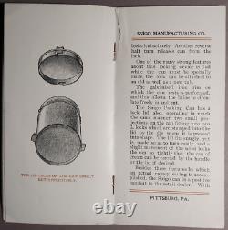 1910s John Snigo Ice Cream Pittsburgh PA Archive Photo Sign Business Cards S-1T