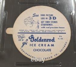 1954 Dixie Lids Billy Hoeft PSA 6 LARGE Goldenrod Ice Cream (JUST GRADED POP-2)