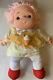 1980 Vintage 24 Large Girl Ice Cream Doll- Excellent Condition- Pink Hair