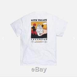 2020 SS20 Kith Treats Locale Ice Cream Day California White T-Shirt Tee Large L