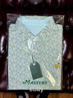 2025 Masters Tech Peach Ice Cream Polo Large NWT
