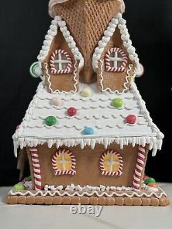 22 in SugarPlum Dreams Gingerbread House Light Up Ice Cream Christmas Decor