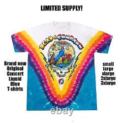 2X-Large Dead and Company Final Tour Ice Cream Man Tie Dye Concert T-shirt Merch