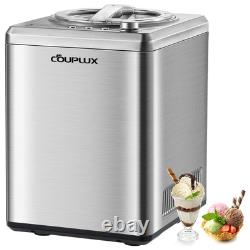 2.64 Qt Ice Cream Maker, Largest Capacity & Fast Freezing Ice Cream Machine w