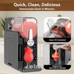 2 in 1 Soft Serve Ice Cream & Commercial Frozen Drink Machine with LED Display