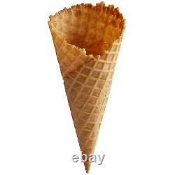 384 Pack Large 7 Size Pointed Ice Cream Cafe Diner Hotel Waffle Cones