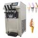 3 Flavor Automatic Soft Ice Cream Machine Pre-cooling ice cream maker 3.6L Tank