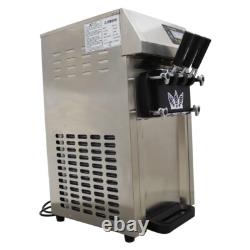 3 Flavor Automatic Soft Ice Cream Machine Pre-cooling ice cream maker 3.6L Tank