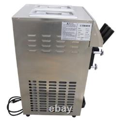3 Flavor Automatic Soft Ice Cream Machine Pre-cooling ice cream maker 3.6L Tank