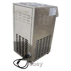 3 Flavor Automatic Soft Ice Cream Machine Pre-cooling ice cream maker 3.6L Tank