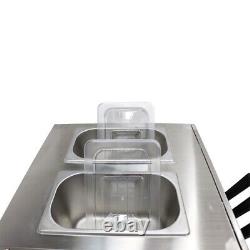 3 Flavor Automatic Soft Ice Cream Machine Pre-cooling ice cream maker 3.6L Tank