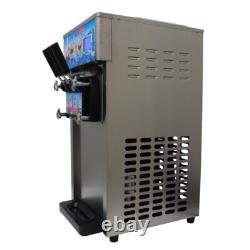 3 Flavors Soft Serve Ice Cream Machine Ice Cream Maker 110V 16-18L/H 2 4.5L Tank
