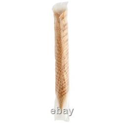 432 Case Kosher 7 Height Large Wide Mouth Pointed Waffle Ice Cream Cone