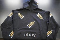 441-6300 New Men's Icecream Rockets Pullover Hoodie Black