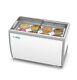 49 Inch Commercial Ice Cream Dipping Cabinet Display Case, 8 Large Displayed Tub