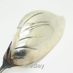 925 Sterling Antique Victorian 1872 Tiffany Vine Large Solid Ice Cream Server