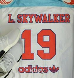 ADIDAS STAR WARS Hockey Jersey Skywalker Alliance T-shirt Print Embroidery White