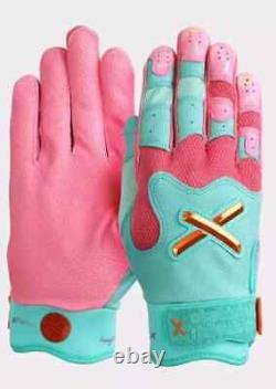 Absolutely Ridiculous Ice Cream Baseball Batting Gloves Miami Ice