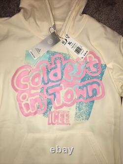 Adidas Trae Young ICEE Hoodie Cream Mens Size XL H64915