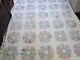 Amazing Dresden Plate Quilt Ice Cream Border 1937 Signed 103 x 89