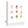 Americanflat'Ice Cream Dreams' Gallery Wrapped Canvas Extra Large