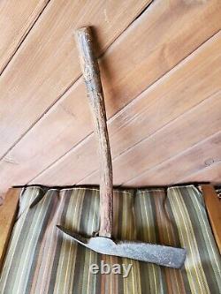Antique 1800s Large Ice Harvesting Pick Axe Tool 14 1/2 x 3 1/8 Blade