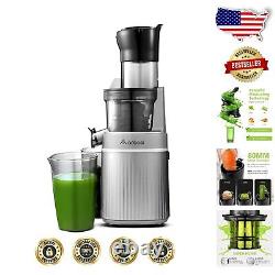 Aobosi Slow Masticating Juicer & Ice Cream Maker Large Feed Chute & Quiet M