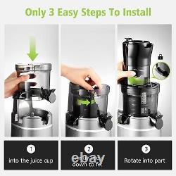 Aobosi Slow Masticating Juicer & Ice Cream Maker Large Feed Chute & Quiet M