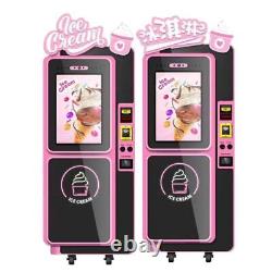 Automatic Vending Machinel Large Capacity Floor Standing Soft Ice Cream Machine