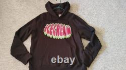 BBC Billionaire Boys Club ICE CREAM Script Spellout Hoodie Black XL Nigo
