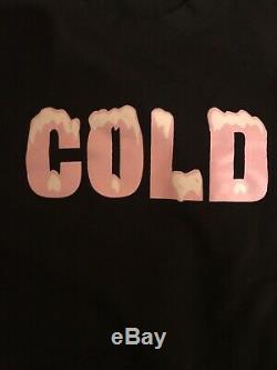 BBC Billionaire Boys Club/Ice Cream Large Black COLD Sweatshirt