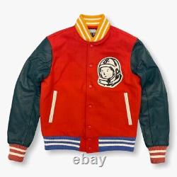 BBC Billionaire Boys Club Ice Cream Varsity Letterman Pharrell Red New L Jacket