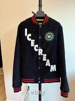 BBC Billionaire Boys Club Jacket Men's XL Black White Red ICE CREAM Extra Large