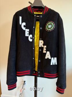 BBC Billionaire Boys Club Jacket Men's XL Black White Red ICE CREAM Extra Large