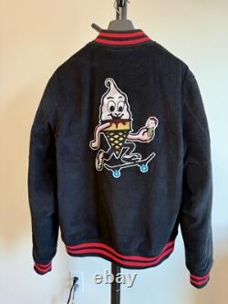 BBC Billionaire Boys Club Jacket Men's XL Black White Red ICE CREAM Extra Large
