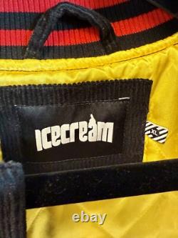 BBC Billionaire Boys Club Jacket Men's XL Black White Red ICE CREAM Extra Large