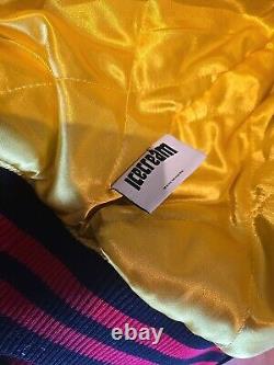 BBC Billionaire Boys Club Jacket Mens Size L Black White Red ICE CREAM Button