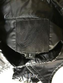 BBC/ICECREAM Billionaire Boys Club Black Nylon Military Jacket Mens Size L Large