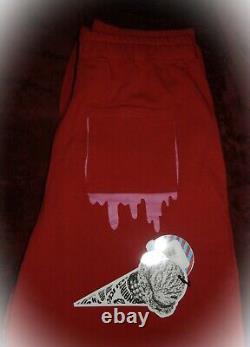 BBC ICE CREAM EUROPE Bones X Cones XXL CLEAN Sweats Red #TEAMICECREAM