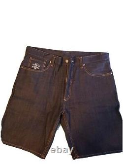 BBC Ice Cream Denim Shorts Size 35-36 Waist