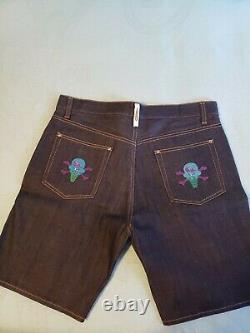 BBC Ice Cream Denim Shorts Size 35-36 Waist