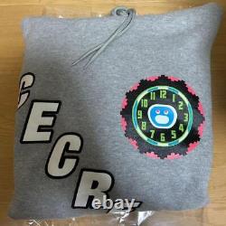 BBC Ice Cream Hoodie Pullover Brushed Back Gray Tone New L Size 22F Men