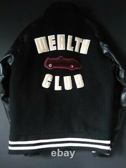 BBC Ice Cream Hot Rod Leather Varsity Jacket Billionaire Boys Club Skateboard P