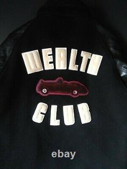 BBC Ice Cream Hot Rod Leather Varsity Jacket Billionaire Boys Club Skateboard P