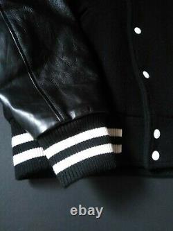 BBC Ice Cream Hot Rod Leather Varsity Jacket Billionaire Boys Club Skateboard P