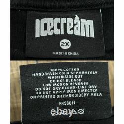 BBC Ice Cream Ice Girl Print Short Sleeve T-Shirt 2XL